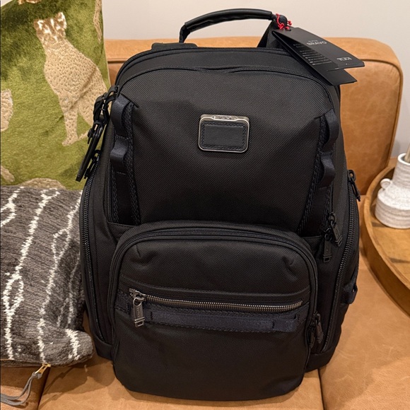 Tumi - Alpha Bravo Collection - Men's Backpack - Black - Picture 12 of 12